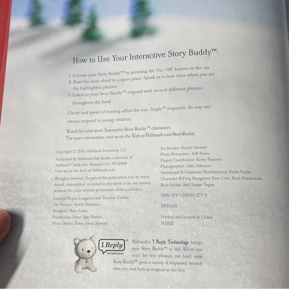 Hallmark - Jingle All The Way - Kids Book - Picture 9 of 9